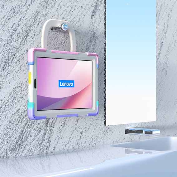 Бронированный чехол для Lenovo Tab M9 TB-310FU (2023), вращающийся на 360, разноцветный