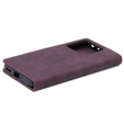 Чохол для Xiaomi 13T / 13T Pro, ERBORD Vintage, гаманець з клапаном, червоний