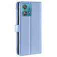 Чохол-книжка для Motorola Edge 40 Neo, Wallet Zipper Pocket, м'яти