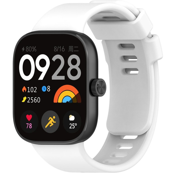 Силиконовый ремешок для Xiaomi Redmi Watch 4 / Smart Band 8 Pro