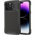 Чехол для iPhone 14 Pro, CamShield Case, с подставкой, черный