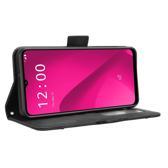 Футляр з клапаном для T Phone 2 5G, Card Slot, чорний