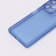 Чехол до Xiaomi Poco F5, Fusion Hybrid, прозрачный / синий