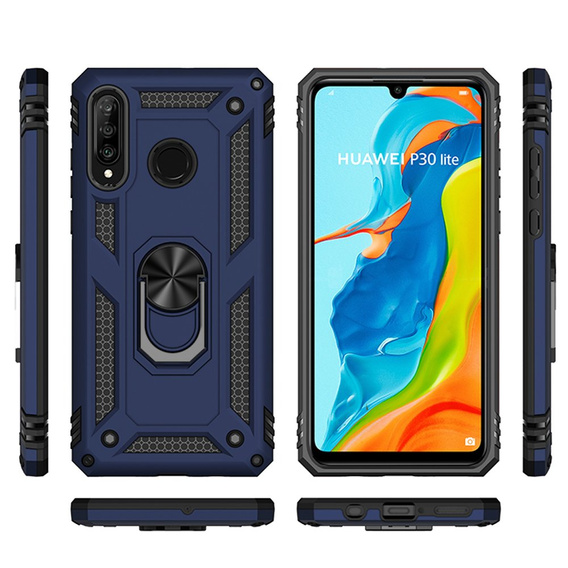 Броньований Чoхол до Huawei P30 Lite, Nox Case Ring, м'яти