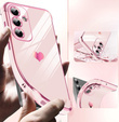 Чoхол до Samsung Galaxy S25 FE, Electro heart, рожевий rose gold