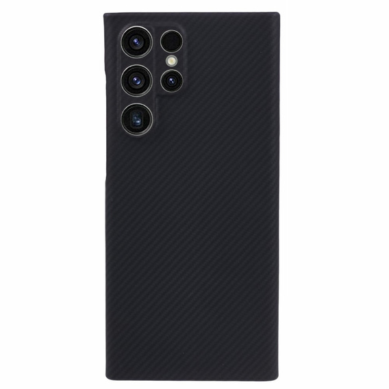 Чохол для Samsung Galaxy S22 Ultra, Aramid Fiber Cover, чорний