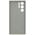 Оригінальний чохол Samsung для Galaxy S22 Ultra, Silicone Cover, Olive Green