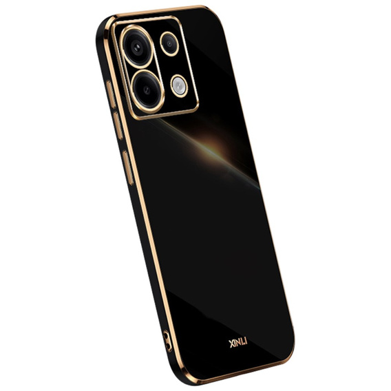 Чехол для Xiaomi Redmi Note 13 Pro 5G, Glamour CamShield, чёрный