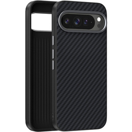 Чехол для Google Pixel 10 / 10 Pro, ABEEL, для MagSafe, с текстурой карбона, черный