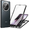 Чохол для Honor Magic 7 Lite, Magnetic Dual Glass, чорний