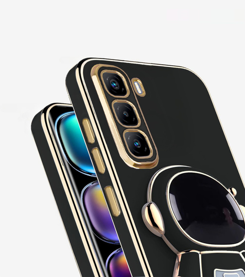 Чoхол до Infinix Hot 50 Pro+ 4G, Astronaut, чорний