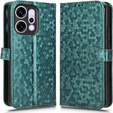 Чохол-розкладачка для Oppo Reno 14, Wallet Rhombus, зелений
