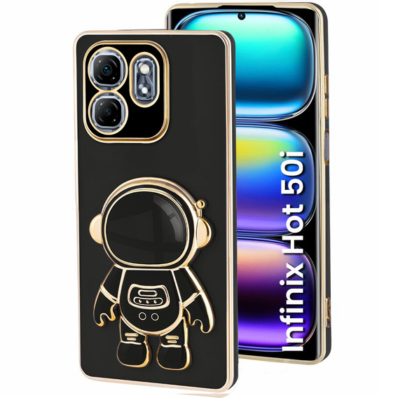 Чoхол до Infinix Hot 50i 4G, Astronaut, чорний
