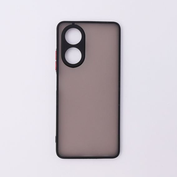 Тонкий чохол до Oppo A78 5G, Slim, прозорий / чорний