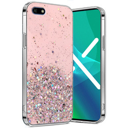 Чoхол до Huawei Y5 2018, Glittery, рожевий