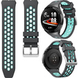 Силіконовий ремінець для Huawei Watch GT 2e, Grey / Turquoise