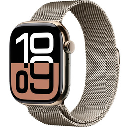 Браслет Milanese до Apple Watch 1/2/3/4/5/6/7/SE (38/40MM) - Champagne Gold