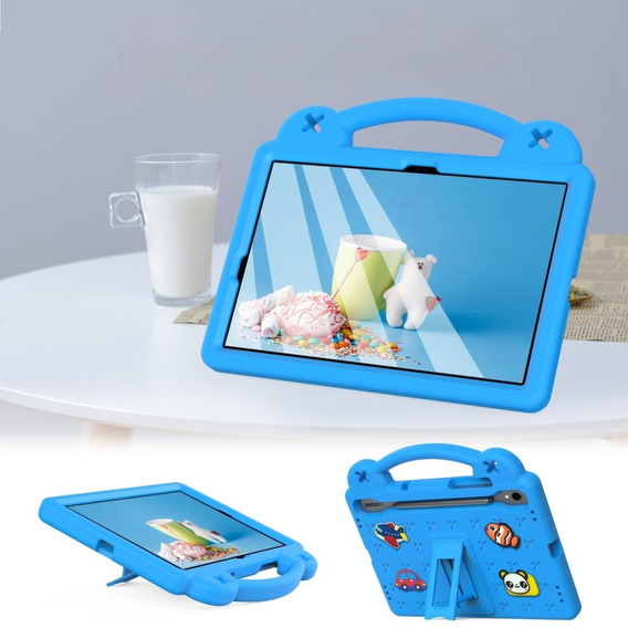 Дитячий чохол для планшета Samsung Galaxy Tab S7/S8/S9, Cute Patterns, з підставкою, м'яти
