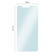 2x Загартоване скло для Xiaomi Redmi 7A, ERBORD 9H Hard Glass на екрані