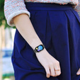 Бриллиантовый браслет для Xiaomi Smart Band 8 Pro, черный