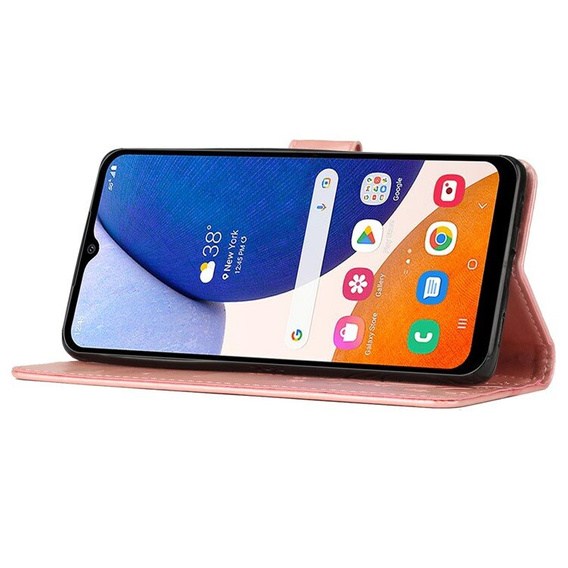 Чохол-книжка для Samsung Galaxy A55 5G, Wallet, Butterfly, фіолетовий