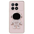 Чехол до Xiaomi Poco F6 Pro, Astronaut, розовый