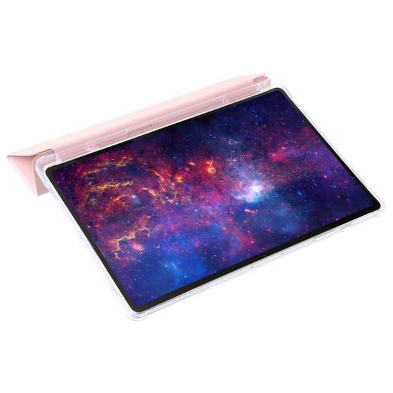 Чохол для Samsung Galaxy Tab S9 Ultra, Smartcase Hybrid, з місцем для стилуса, рожевий