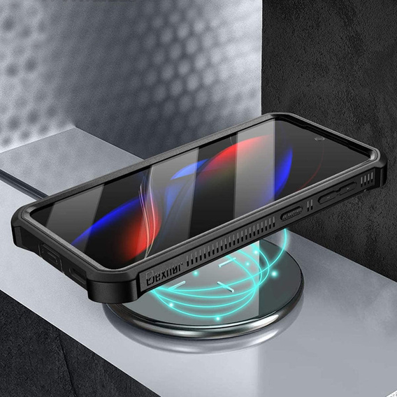 Бронированный чехол для Samsung Galaxy S21, Dexnor Full Body, чёрный