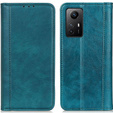 Чехол до Xiaomi Redmi Note 12S, Wallet Litchi Leather, зелёный