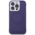 Чохол для iPhone 15 Pro, ERBORD Armor Mag, фіолетовий