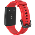 Силиконовый ремешок для Huawei Band 6 / Honor Band 6, Red