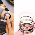 2в1 чехол и защитное стекло для часов Samsung Galaxy Watch 5 44mm, Pink