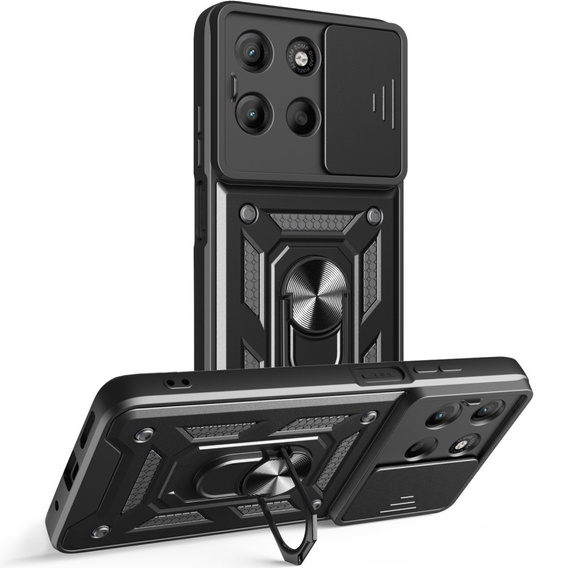 Чохол NOX Camera Slide Motorola Moto G15 / Motorola Moto G15 Power, CamShield Slide, чорний
