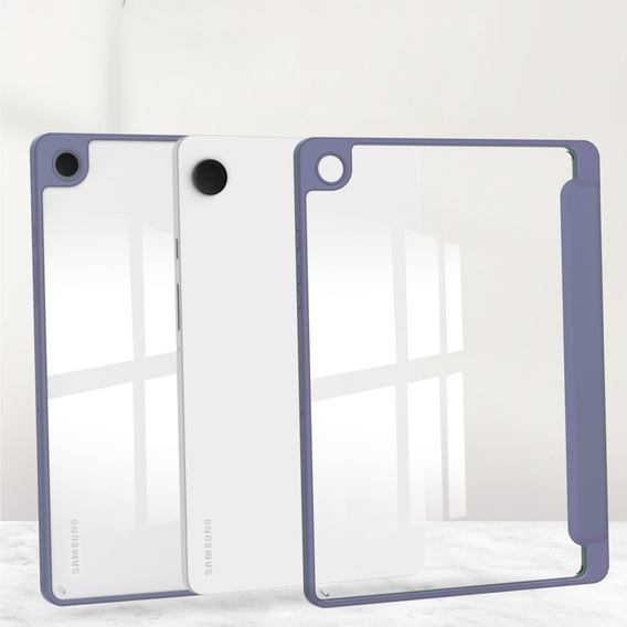 Чехол для Samsung Galaxy Tab A9+, Smartcase Hybrid, с местом для стилуса, фиолетовый