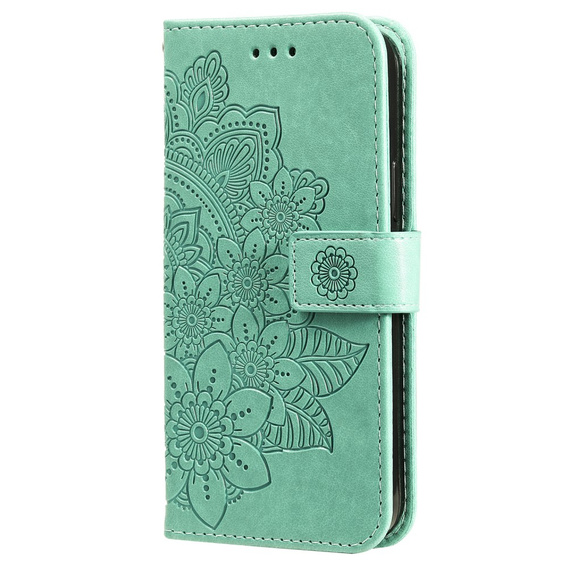 Чохол-книжка для Xiaomi Redmi Note 13 Pro 5G, Mandala, зелений