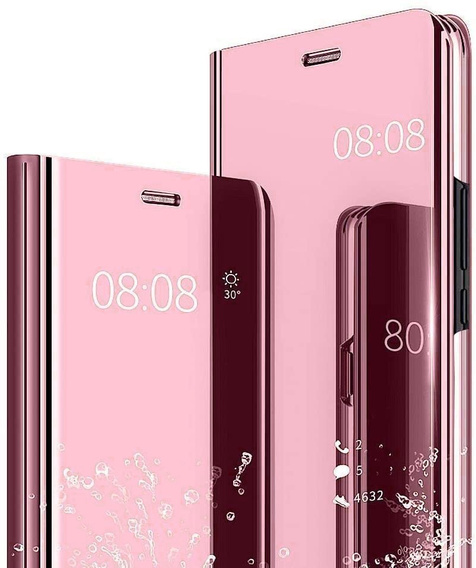 Чехол до Xiaomi Mi 11 Lite / Mi 11 Lite 5G / 11 Lite 5G NE, Clear View, розовый rose gold