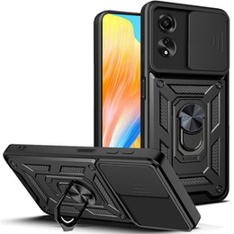 Чехол NOX Camera Slide Oppo A38 4G / Oppo A18 4G, CamShield Slide, чёрный