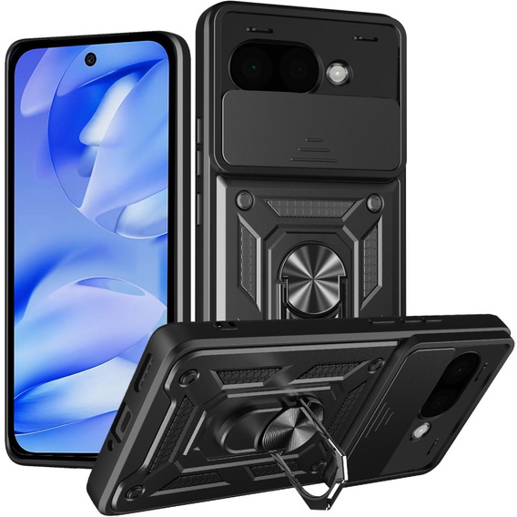 Чохол NOX Camera Slide Google Pixel 9A, CamShield Slide, чорний