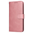 Чохол-книжка для Realme C67, Leather Wallet, рожевий rose gold