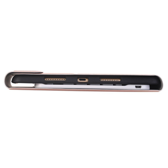 Чохол + клавіатура iPad 7/8/9 10.2 2019/2020/2021, рожевий rose gold