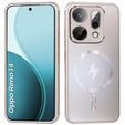 Чохол для Oppo Reno 14, для MagSafe, з захистом камери, золотий