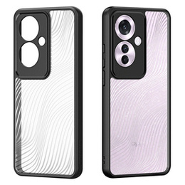 Чохол DuxDucis для Oppo Reno 11F 5G, Aimo case, прозорий / чорний