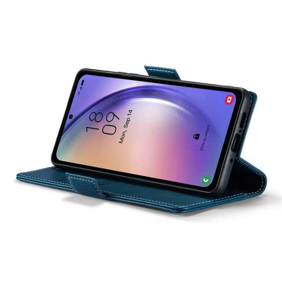 CASE фліп-чохол для Samsung Galaxy A54 5G, Litchi Wallet, м'яти