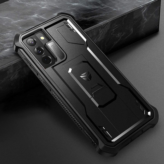 Бронированный чехол для Samsung Galaxy S21, Dexnor Full Body, чёрный