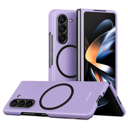 Чехол Skin-touch для Samsung Galaxy Z Fold5 5G, MagSafe, фиолетовый