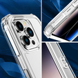 Чехол для iPhone 14 Pro, Shockproof, с пленкой, прозрачный