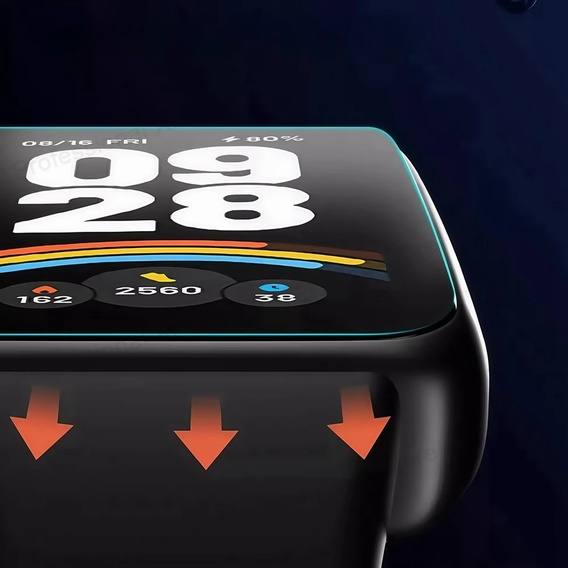 3x ERBORD Гідрогелева фольга для Xiaomi Smart Band 9 Active