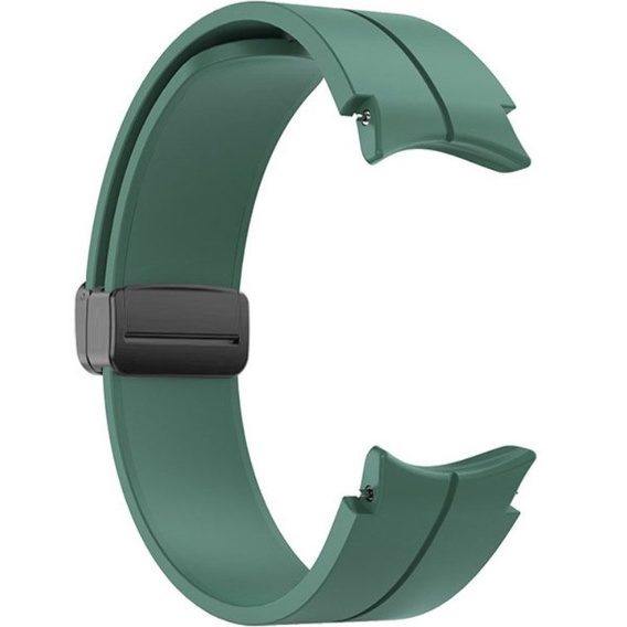 Силіконовий ремінець для Fitbit Inspire 3, Red Samsung Galaxy Watch 4 / 5 40/42/44/46/45MM PRO, Dark Green