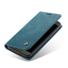 Чехол CASEME для Samsung Galaxy S7, Leather Wallet Case, синий
