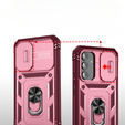 Чохол NOX Camera Slide Samsung Galaxy A54 5G, CamShield Slide, рожевий / бордовий